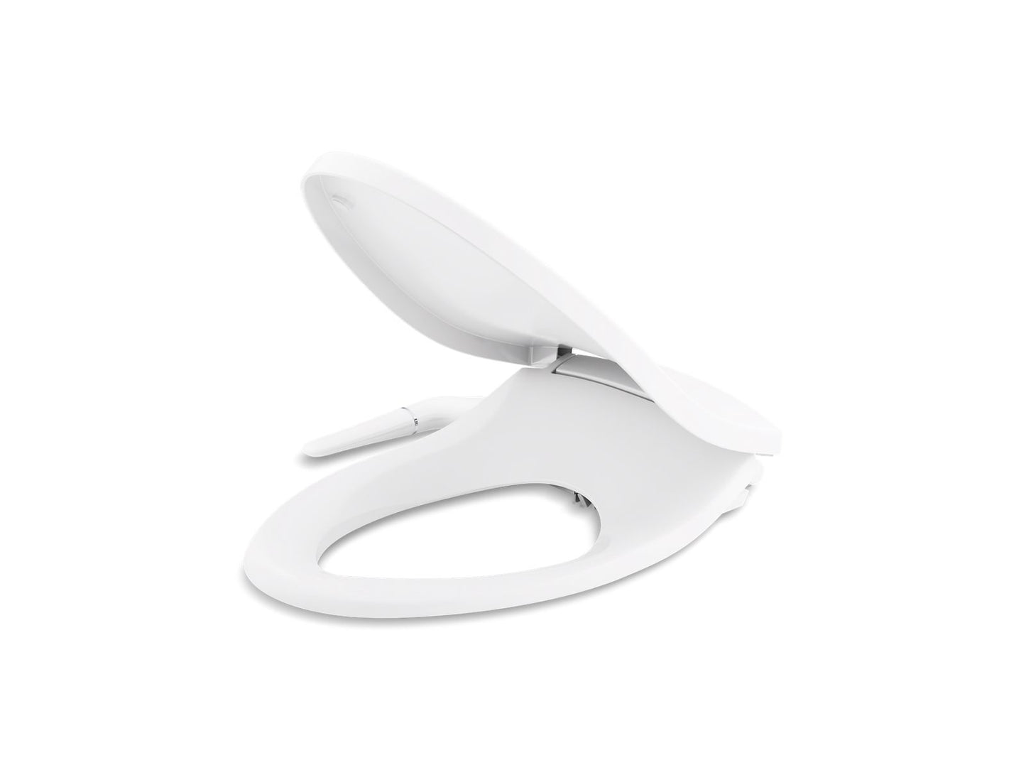 KOHLER K-5724-0 Purewash M250 Elongated Manual Bidet Toilet Seat In White