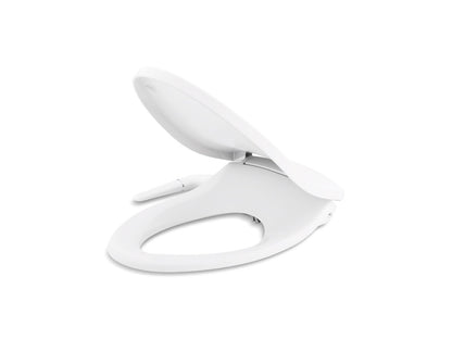 KOHLER K-5724-0 PureWash M250 Elongated manual bidet toilet seat - White