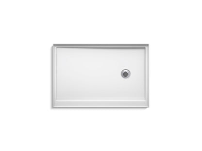 KOHLER K-8638-0 Rely 48" x 32" alcove shower base, right drain - White