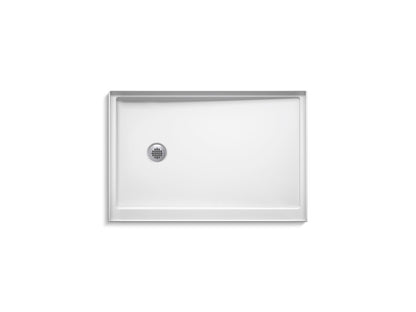 KOHLER K-8639-0 Rely 48" x 32" alcove shower base, left drain - White