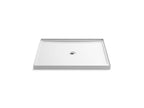 KOHLER K-8648-96 Rely 48" X 42" Alcove Shower Base, Center Drain - Biscuit