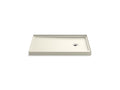 KOHLER K-8638-96 Rely 48" X 32" Alcove Shower Base, Right Drain - Biscuit
