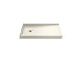 KOHLER K-8639-96 Rely 48" X 32" Alcove Shower Base, Left Drain - Biscuit