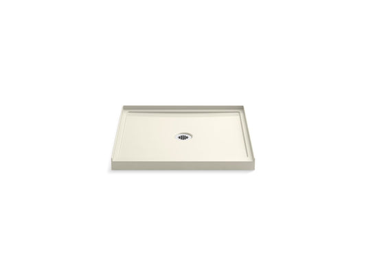 KOHLER K-8644-96 Rely 36" X 34" Alcove Shower Base, Center Drain In Biscuit