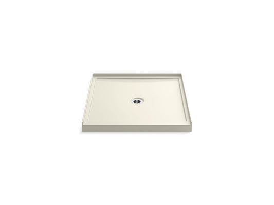 KOHLER K-8647-96 Rely 36" X 42" Alcove Shower Base, Center Drain In Biscuit