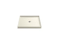 KOHLER K-8647-96 Rely 36" X 42" Alcove Shower Base, Center Drain - Biscuit