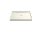KOHLER K-8648-96 Rely 48" X 42" Alcove Shower Base, Center Drain - Biscuit