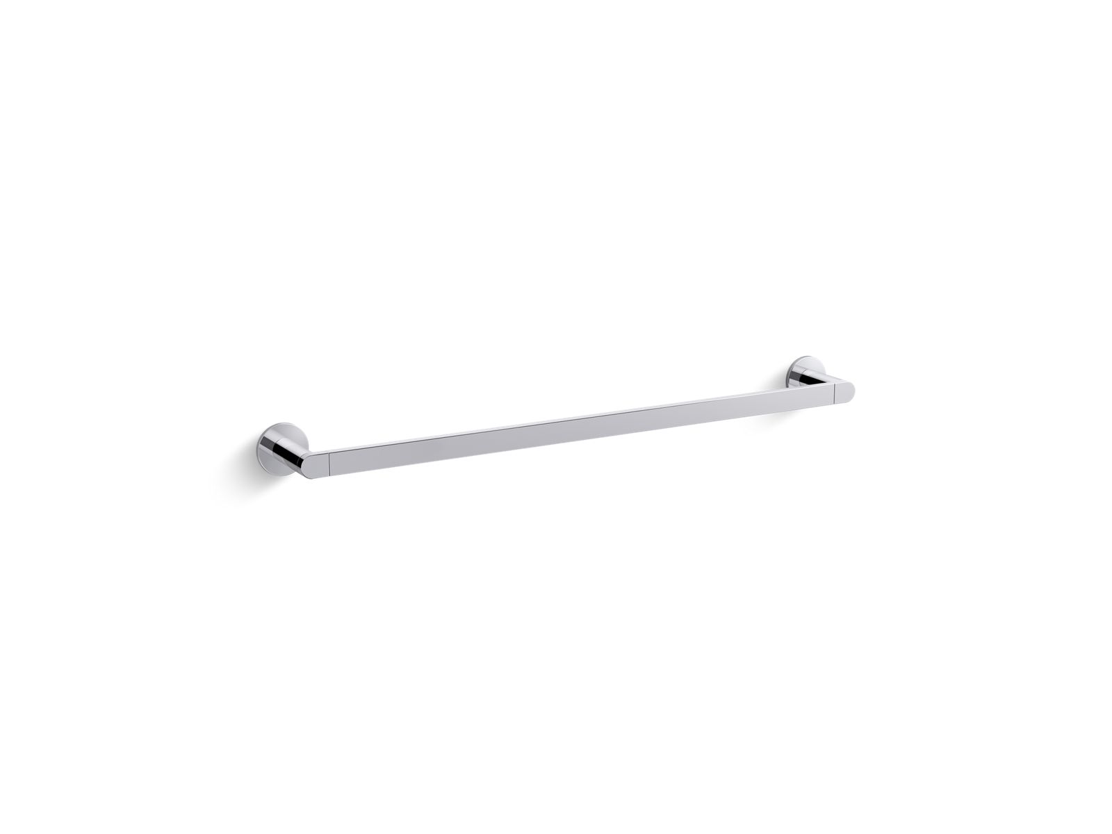 KOHLER K-73142-BL Composed 24" Towel Bar - Matte Black