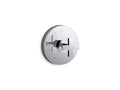 KOHLER K-TS73115-3-CP Composed Rite-Temp Valve Trim With Cross Handle - Polished Chrome