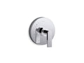 KOHLER K-TS73115-4-CP Composed Rite-Temp Valve Trim With Lever Handle - Polished Chrome