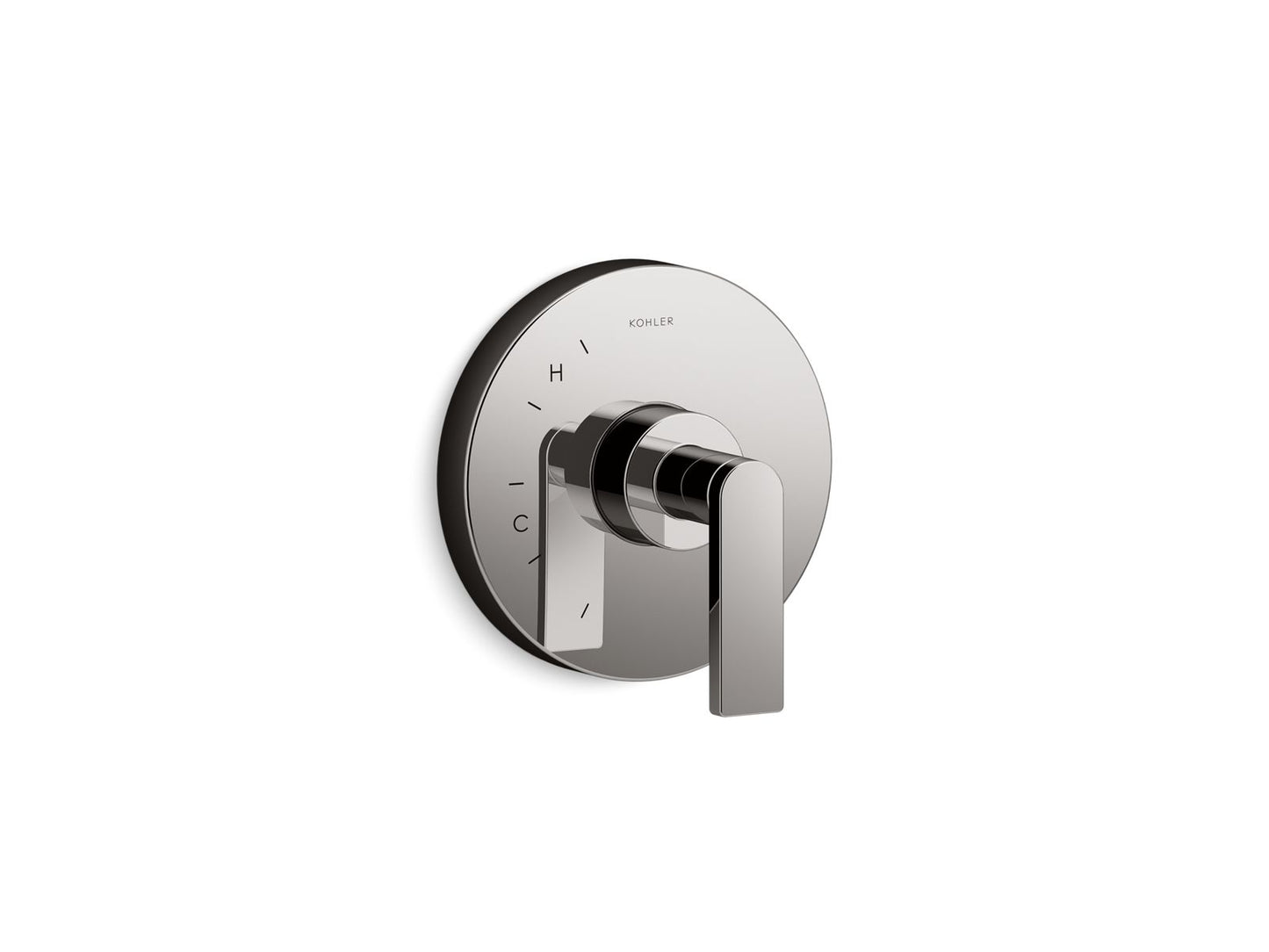 KOHLER K-TS73115-4-TT Composed Rite-Temp Valve Trim With Lever Handle In Vibrant Titanium