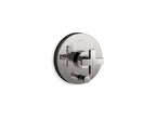 KOHLER K-T73117-3-TT Composed Rite-Temp Valve Trim With Push-Button Diverter And Cross Handle - Vibrant Titanium