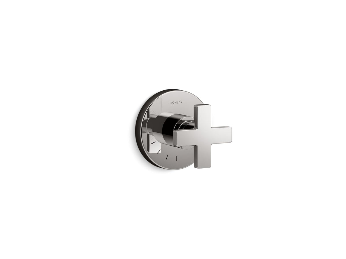 KOHLER K-T73135-3-TT Composed Mastershower Volume Control Valve Trim With Cross Handle - Vibrant Titanium