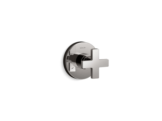 KOHLER K-T73140-3-TT Composed Mastershower Transfer Valve Trim With Cross Handle In Vibrant Titanium