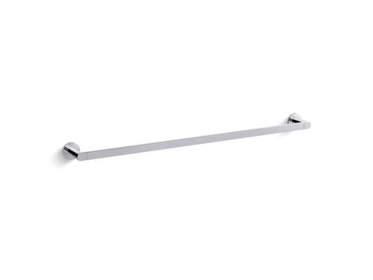 KOHLER K-73143-CP Composed 30" Towel Bar In Polished Chrome