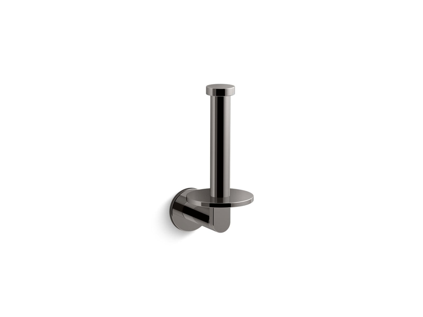 KOHLER K-73148-TT Composed Vertical Toilet Paper Holder In Vibrant Titanium