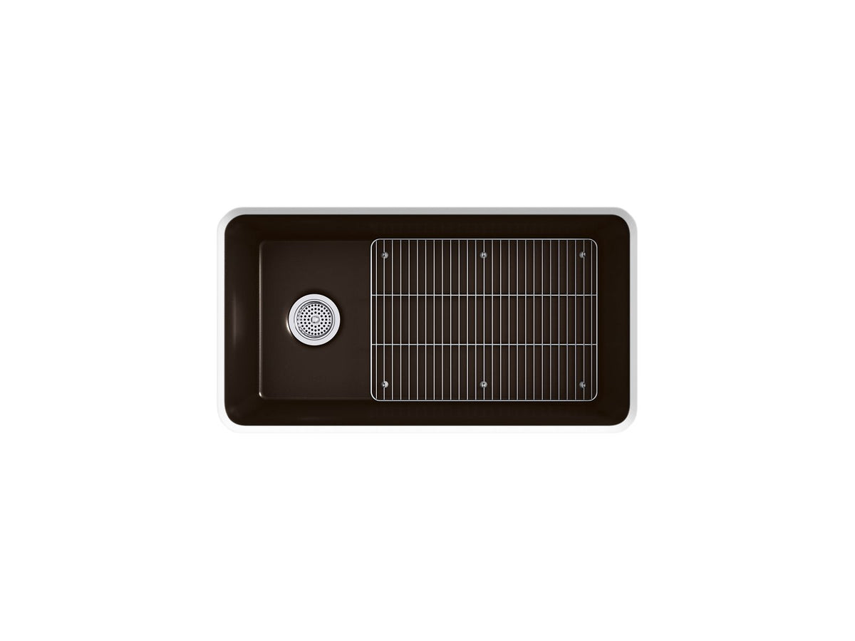 KOHLER K-5196-ST Cairn Large Stainless Steel Sink Rack, 19-1/2" X 14", For K-8206 - Stainless Steel