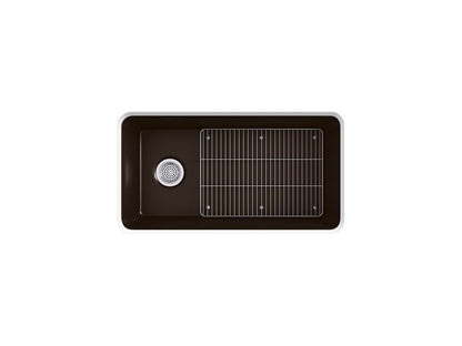 KOHLER K-5196-ST Cairn Large stainless steel sink rack, 19-1/2" x 14", for K-8206 - Stainless Steel