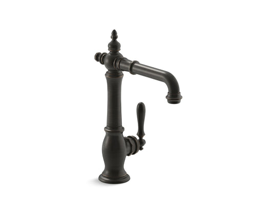 KOHLER K-99267-2BZ Artifacts Single-Handle Bar Sink Faucet In Oil-Rubbed Bronze