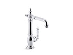 KOHLER K-99267-SN Artifacts Single-Handle Bar Sink Faucet - Vibrant Polished Nickel