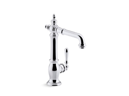 KOHLER K-99267-VS Artifacts Single-handle bar sink faucet - Vibrant Stainless