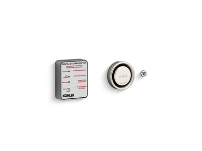 KOHLER K-5548-K1-BN Invigoration Series Digital steam adapter kit - Vibrant Brushed Nickel