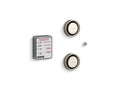 KOHLER K-5549-K1-BN Invigoration Series Tandem Digital Steam Adapter Kit - Vibrant Brushed Nickel