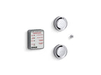 KOHLER K-5549-K1-CP Invigoration Series Tandem Digital Steam Adapter Kit - Polished Chrome