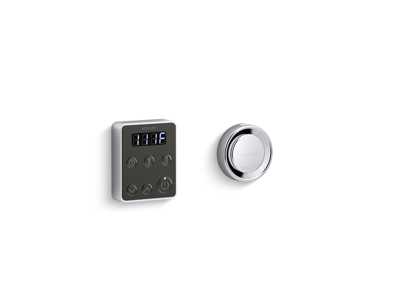 KOHLER K-5557-2MB Invigoration Series Steam Generator Control Kit - Vibrant Brushed Moderne Brass