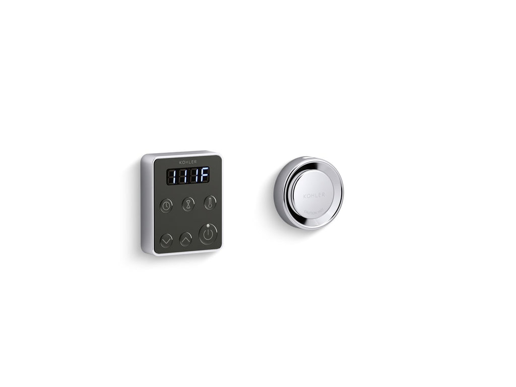 KOHLER K-5557-CP Invigoration Series Steam Generator Control Kit - Polished Chrome