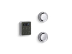 KOHLER K-5558-CP Invigoration Series Tandem Steam Generator Control Kit - Polished Chrome