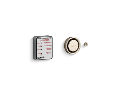 KOHLER K-5548-K1-BV Invigoration Series Digital steam adapter kit - Vibrant Brushed Bronze