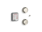 KOHLER K-5549-K1-SN Invigoration Series Tandem Digital Steam Adapter Kit - Vibrant Polished Nickel