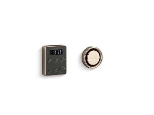KOHLER K-5557-BV Invigoration Series Steam generator control kit - Vibrant Brushed Bronze