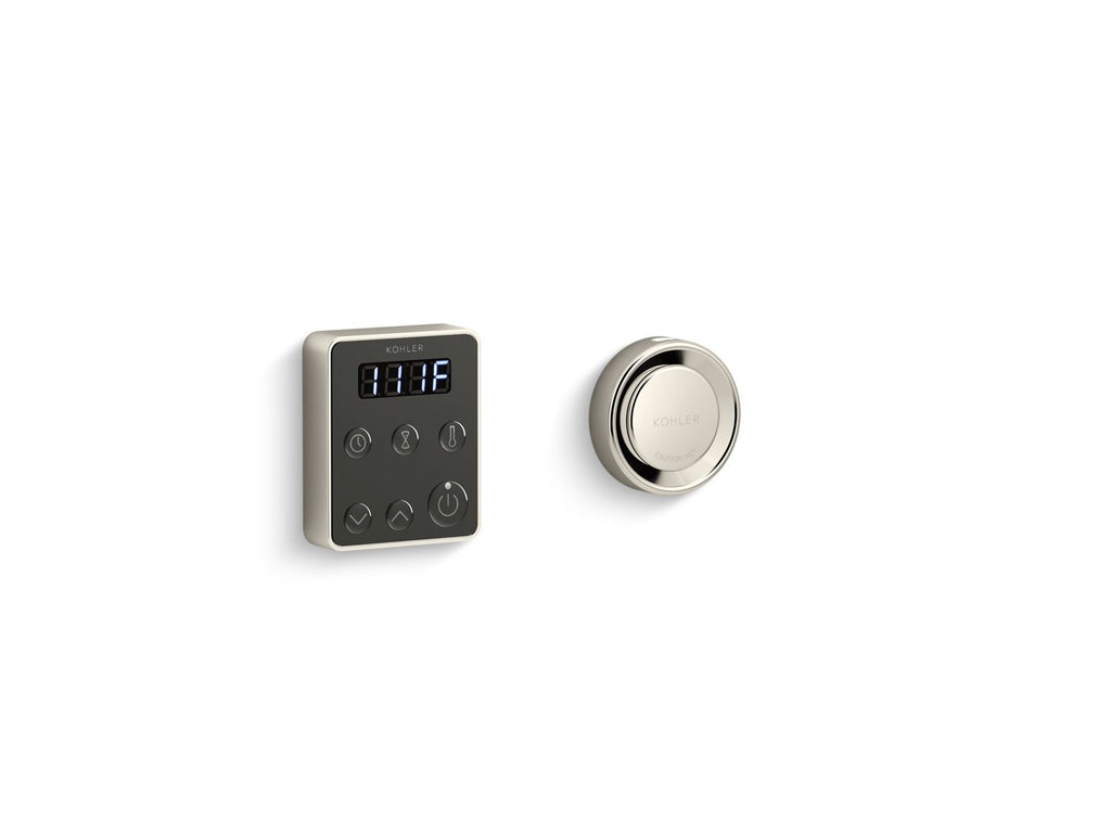 KOHLER K-5557-SN Invigoration Series Steam Generator Control Kit - Vibrant Polished Nickel