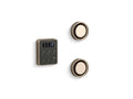KOHLER K-5558-BV Invigoration Series Tandem Steam Generator Control Kit - Vibrant Brushed Bronze
