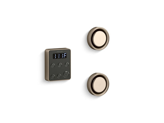 KOHLER K-5558-BV Invigoration Series Tandem steam generator control kit - Vibrant Brushed Bronze
