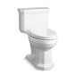 KOHLER K-3940-RA-0 Kathryn One-Piece Compact Elongated With Concealed Trapway, 1.28 Gpf In White