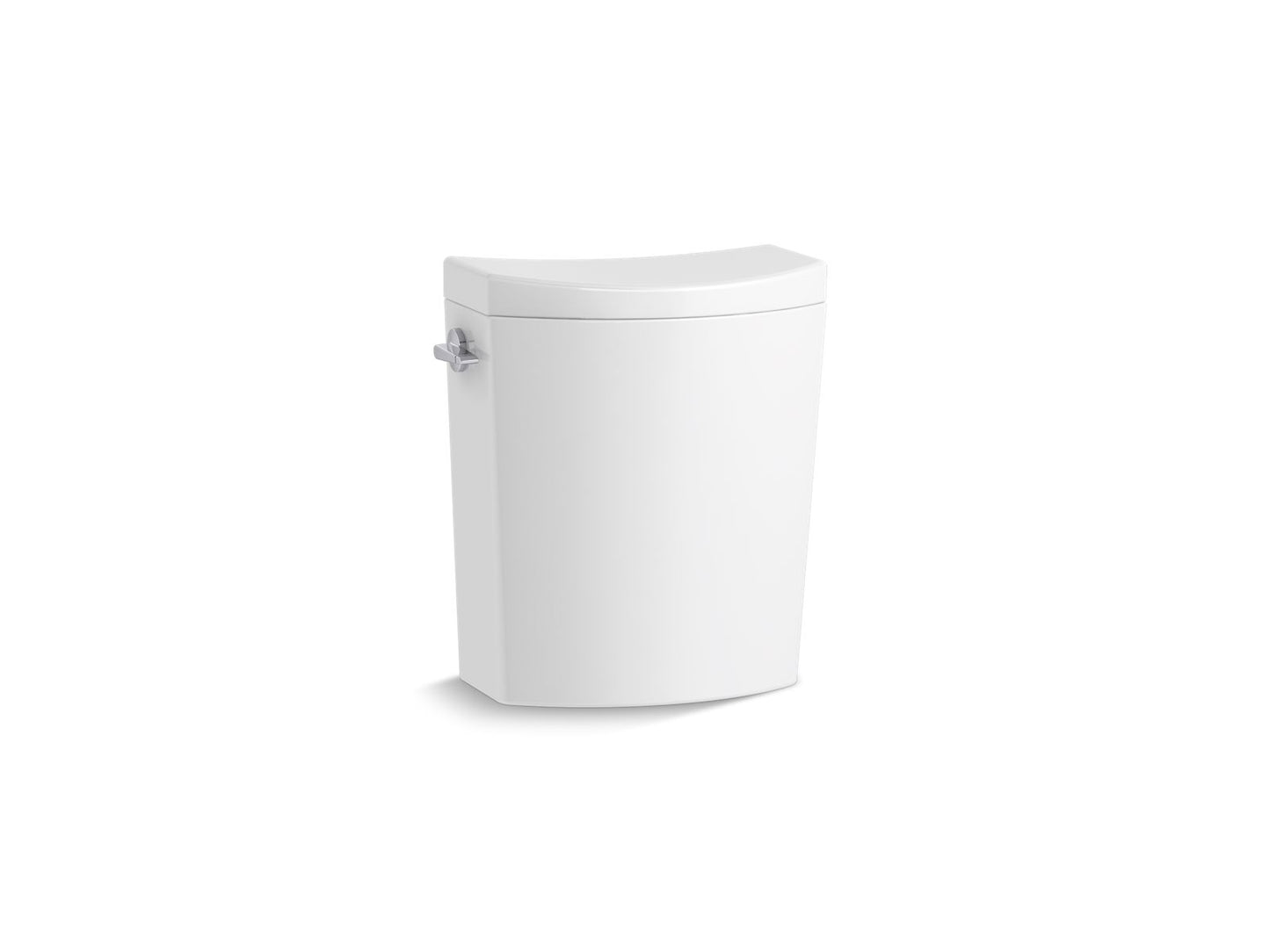 KOHLER K-19042-0 Persuade Curv Toilet Tank, Dual-Flush In White