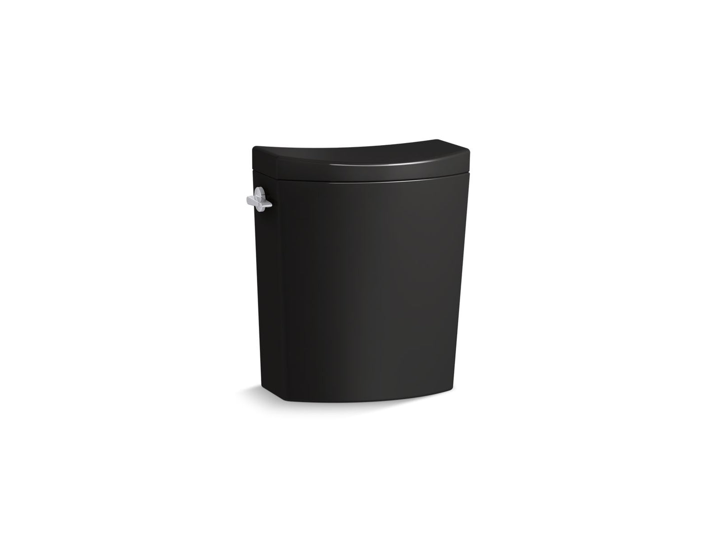 KOHLER K-19042-7 Persuade Curv Toilet Tank, Dual-Flush In Black Black