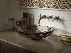 KOHLER K-2373-TG2 Briolette 17-1/2" Round Vessel Bathroom Sink, No Overflow - Translucent Dew
