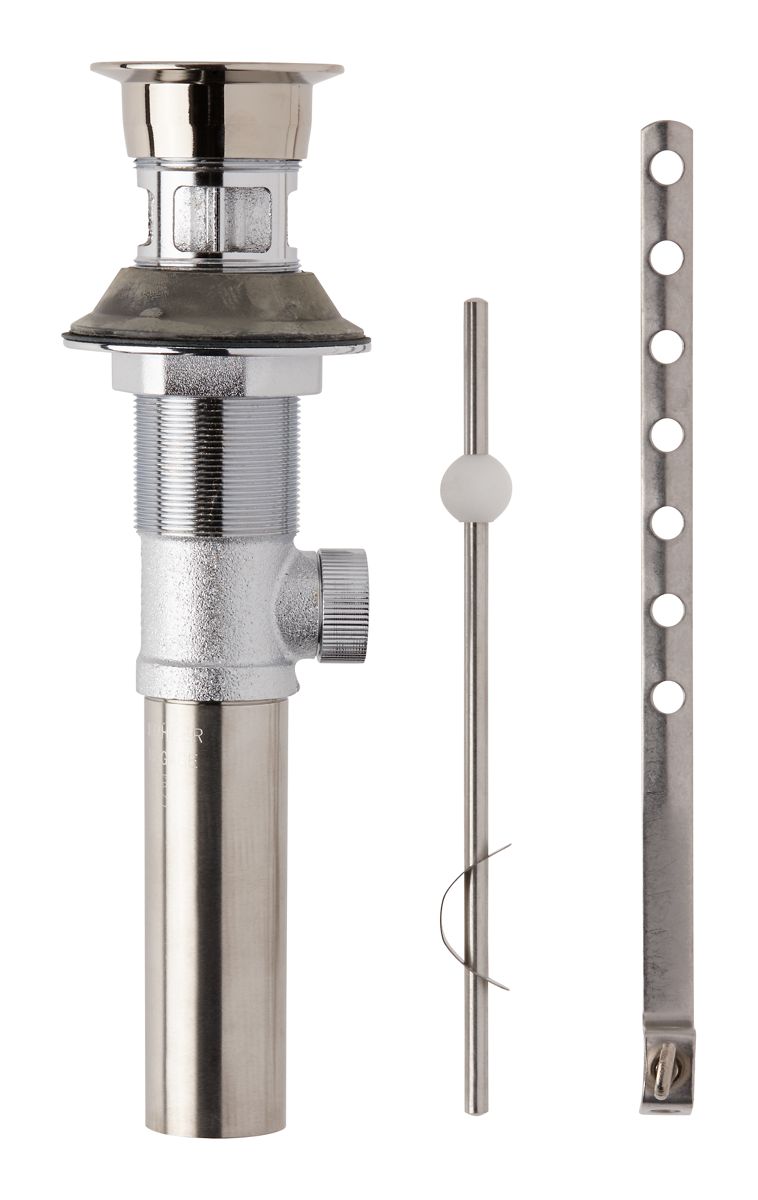 KOHLER Premier Drain With Overflow - Vibrant Brushed Nickel, K-1035350-BN