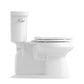 KOHLER K-76301-0 Highline Two-Piece Elongated Toilet With Concealed Trapway, 1.28 Gpf In White