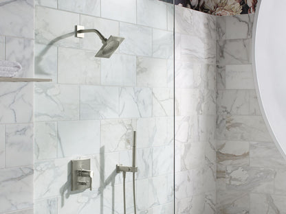 KOHLER K-14791-BL Loure Wall-mount handshower holder with supply elbow - Matte Black