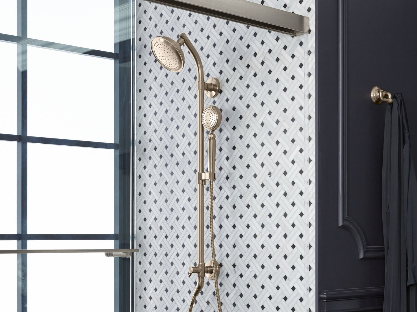 KOHLER K-72776-G-CP Artifacts Single-function handshower, 1.75 gpm - Polished Chrome