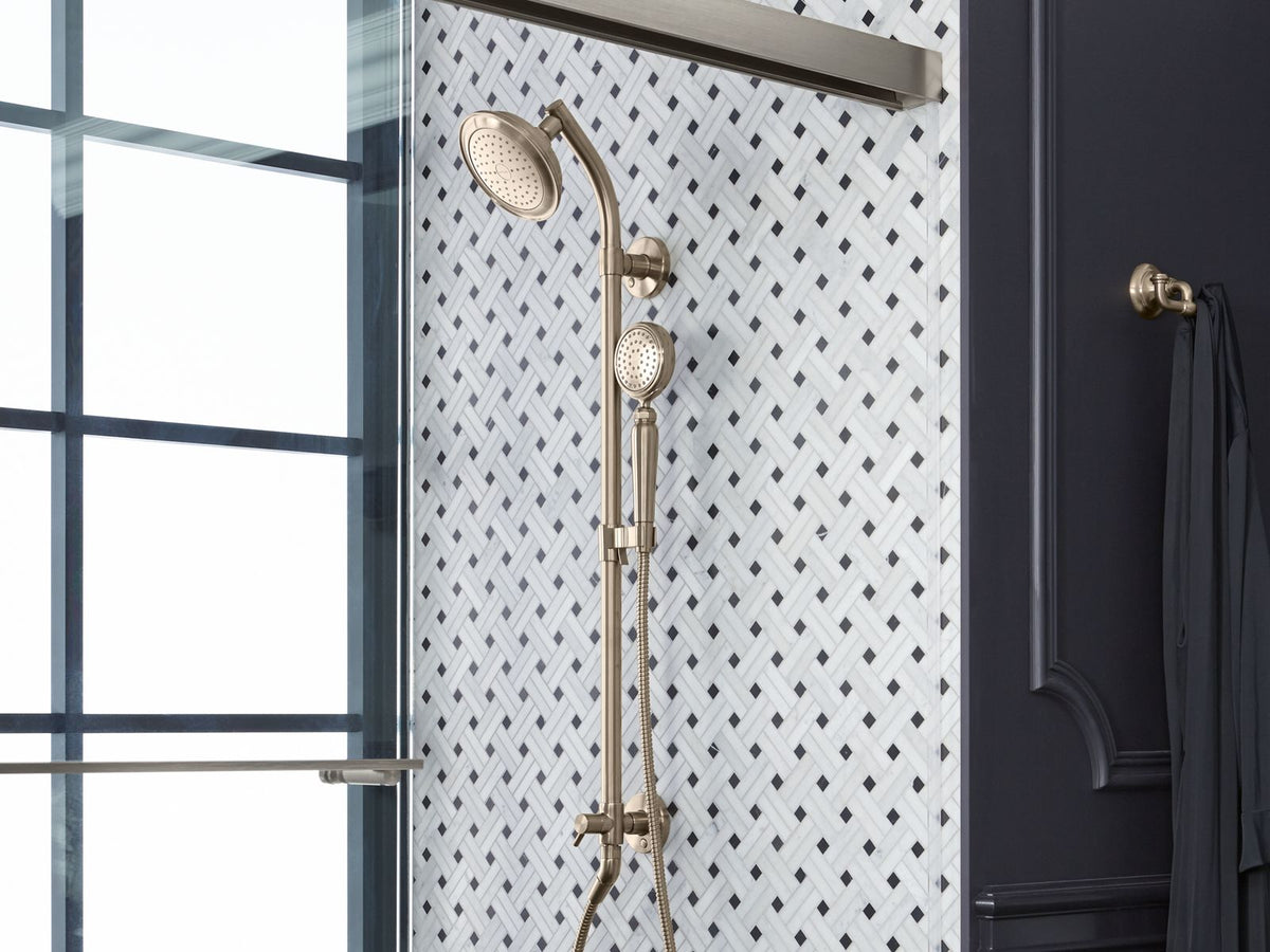 KOHLER K-72773-BL Artifacts Single-Function Showerhead, 2.5 Gpm - Matte Black