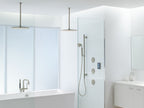 KOHLER K-98344-CP Awaken 42" Deluxe Slidebar With Integrated Water Supply - Polished Chrome