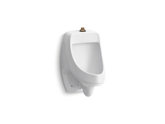 KOHLER K-5452-ET-0 Dexter Washout half-stall 0.125 gpf urinal, top spud - White
