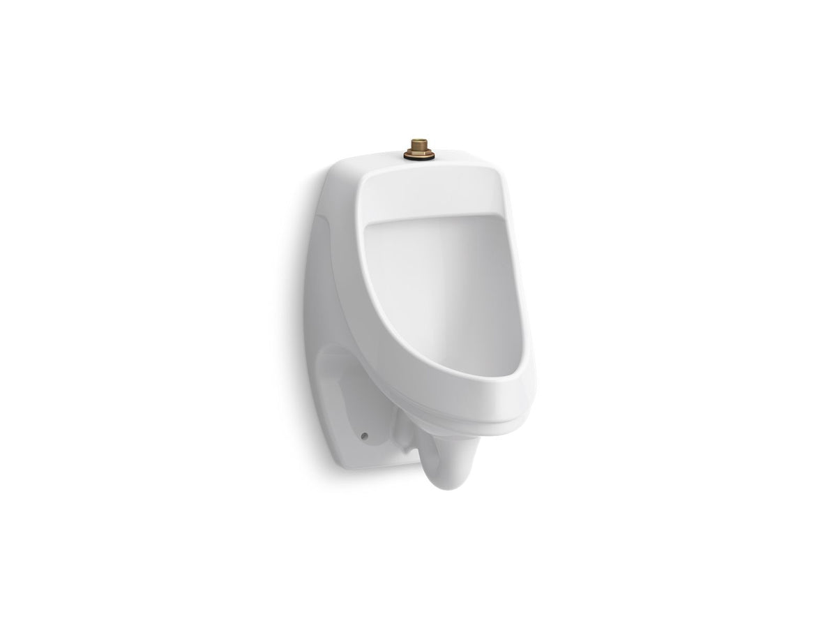 KOHLER K-5452-ET-96 Dexter Washout Half-Stall 0.125 Gpf Urinal, Top Spud - Biscuit