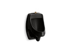KOHLER K-5452-ET-7 Dexter Washout Half-Stall 0.125 Gpf Urinal, Top Spud - Black Black